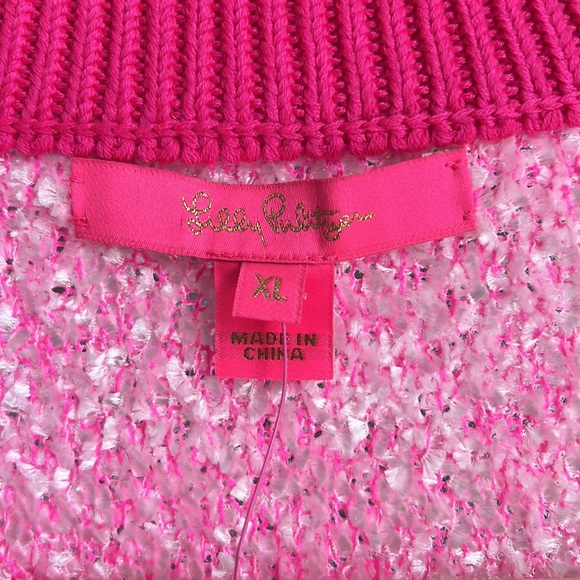 Women's Pink Tweed Jacket - Picture 6 of 8